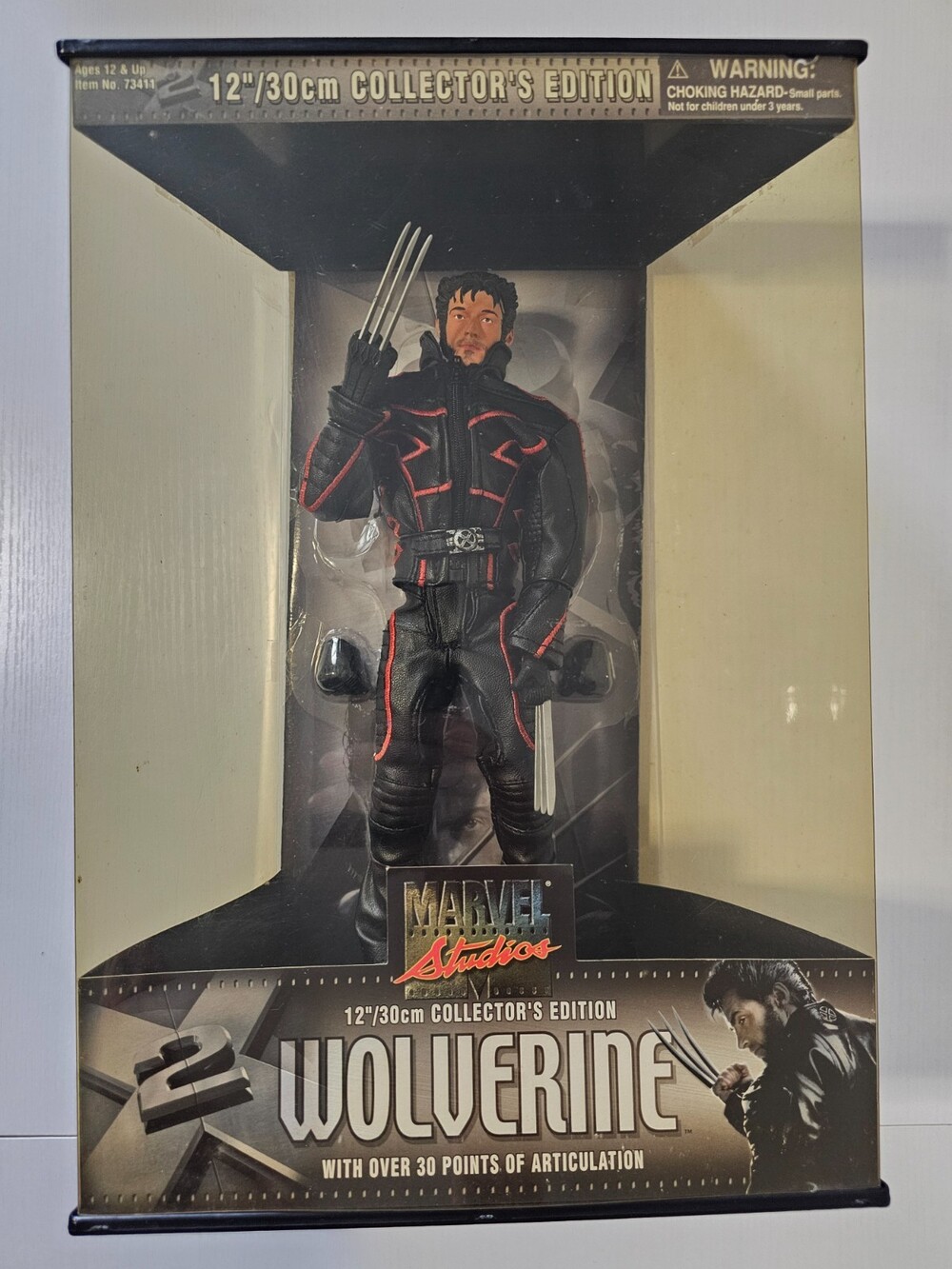 Marvel Studios X2 Wolverine 12" Collector's Edition Figure Hugh Jackman 2003